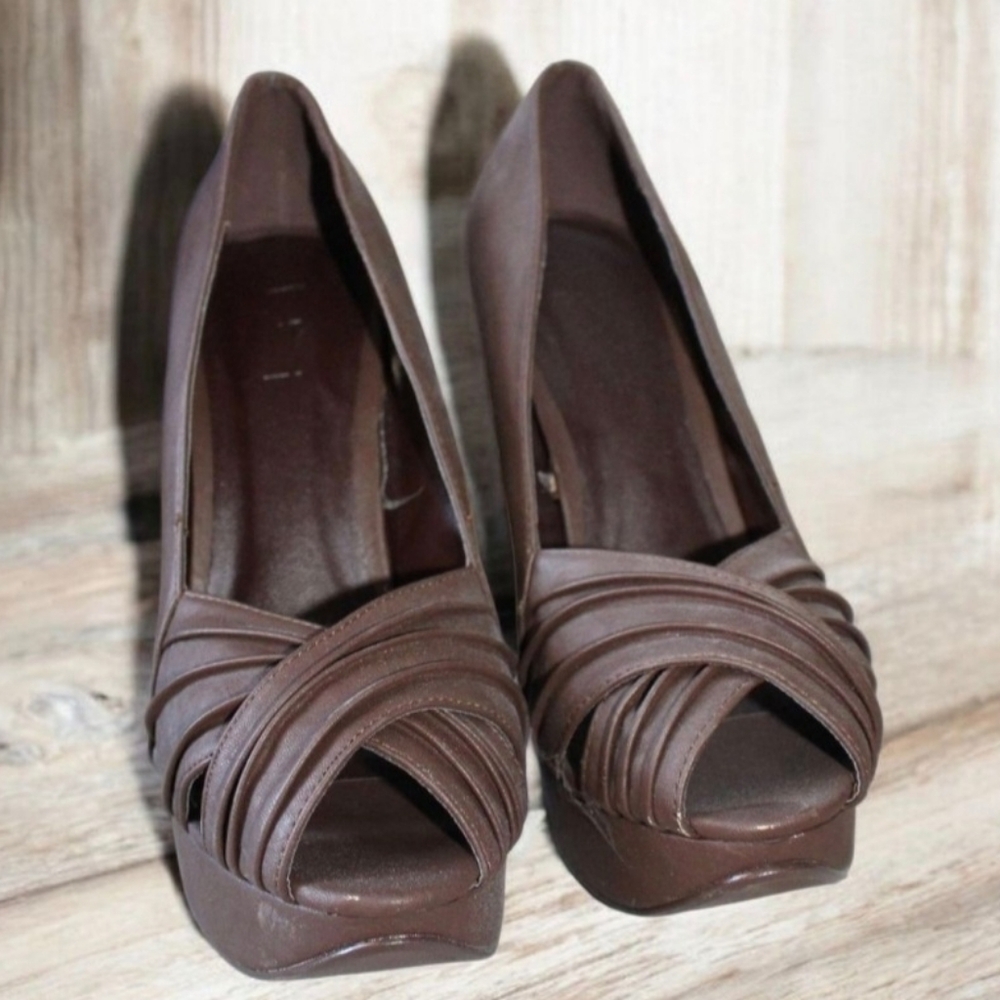 Twentyone Brown High Heel Shoes